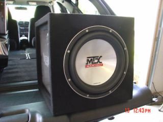 CUSTOM ENCLOSURE BOX FOR MTX 7500 8500 9500 12 INCH SUBWOOFER