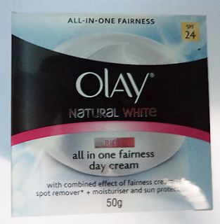 Olay natural white healthy fairness day cream SPF24 50g new