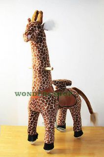 New PONYCYCLE Rock Walking Ride On Horse MY LITTLE GIRAFFE Ages 2 5 