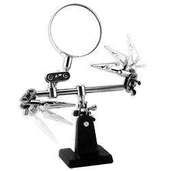 NEW SE MZ101B Helping Hands with Magnifying Glass