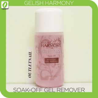 HARMONY GELISH REMOVER 120mL/4oz Soak Off Artificial Nail Removal 