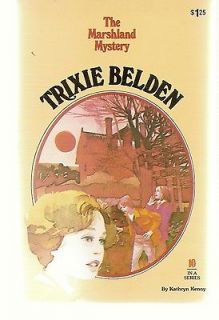 Trixie Belden and the Marshland Mystery #10 (1977) by Kathryn Kenny