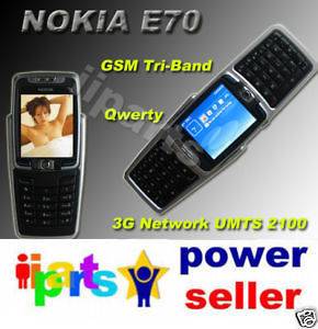 Genuine NOKIA E70 1 Qwerty 2.0MP 3G Phone Unlocked B/U