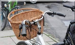   WICKER SHOPPING BIKE BICYCLE CYCLE Bag Basket CARRIER NEW