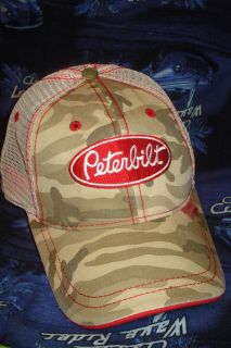 PETERBILT HAT DESERT CAMO SUMMER MESH **