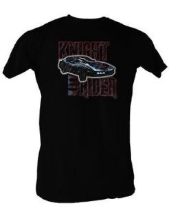Knight Rider T Shirt Blue Kitt Car David Hasselhoff Soft Adult S XXL 