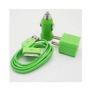   Car Charger + Travel Charger + Sync Cable Apple iPod Touch 3rd Gen *US