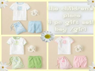 The Childrens Place Baby Outfit Shower/Hospita​l Gift Set NEW BORN 0 