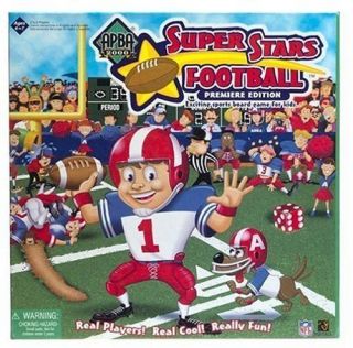 NFL APBA 2000 Superstars Football Game Real Players Cool & Fun NEW