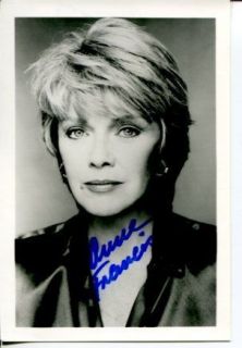 Anne Francis Forbidden Planet Funny Girl Honey West Signed Autograph 