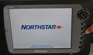 Northstar M121 12 Navigation System integrates GPS, radar, sonar