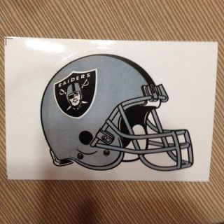 Oakland Raiders NFL helmet sticker