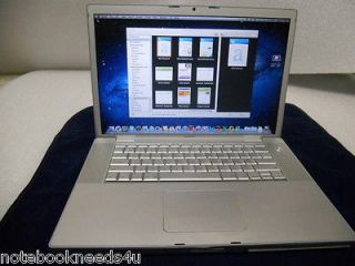 Apple MacBook Pro 15.4 2.4ghz MS Office 2011 Lion X Final Cut X CS5 