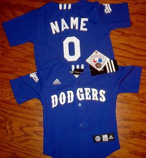 Los Angeles Dodgers toddler Adidas MLB Baseball Jersey add name 