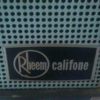 Vintage Rheem Califone Record Player 1430