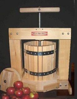 CP&B Oak Apple Grinder   For a apple cider /wine/fruit/pr​ess