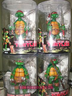 NEW Neca TMNT Teenage Mutant Ninja Turtles 5 Figure 4PCS Set