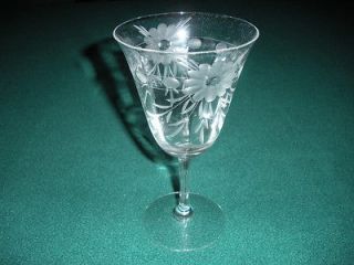 depression glass wine glasses in Unknown Maker
