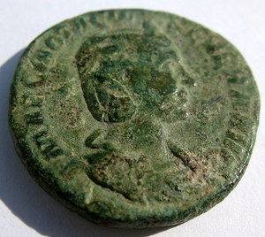 ZZ** AE29 SESTERTIUS OCTACILIA SEVERA.CONCORD​IA 16.3 GR