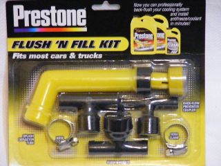 Prestone Antifreeze Coolant Flush N Fill Kit 59060