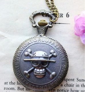   Necklace Steampunk Quidditch Pocket Clock For One Piece Two Sided