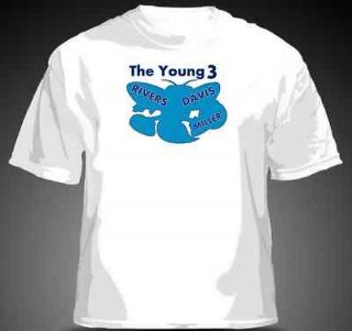 New Orleans Hornets THE YOUNG 3 Shirt Davis Rivers Miller MENS & YOUTH 
