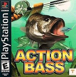 Action Bass (PlayStation PS1) The innovative lure cams will amaze 