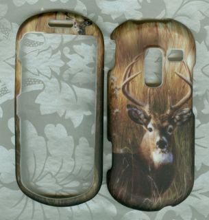 rubberized camo deer camouflage Samsung SCH R580 Profile phone cover 