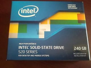 Intel 520 Series 240 GB,Internal,2.5 (SSDSC2CW240A3K5) (SSD) Solid 