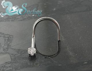 diamond nose rings in Fashion Jewelry