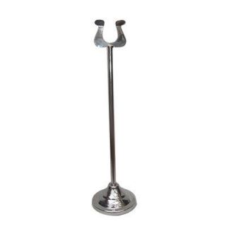   12 inch SILVER HARP WEDDING PARTY CATERING TABLE STAND NUMBER HOLDER
