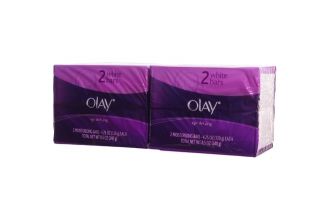 Oil of Olay Age Defying Moisturizing White Bar Soap Body & Face 4 Pack 