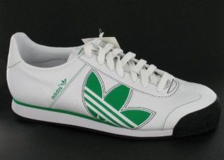   Samoa Trefoil X Shoe Retro Old School Kick White Green Several Shoes
