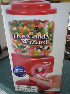 NIB CANDY DISPENSER M&Ms NUTS JELLY BEANS GUMBALLS Motion Activated 