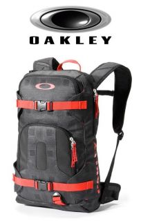 Authentic New OAKLEY SNOWMAD DAY PACK Backpack Jet Black   92480 01K