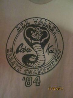   Cobra Kai All Valley Karate Championship 84 T Shirt NWOT Size Men XL