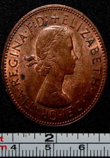 OLD COIN ONE PENNY 1966 (A11)