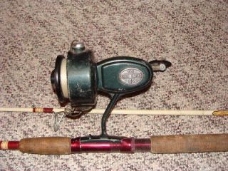 OLD & RARE SHAKESPEARE FISHING POLE & SOUTH BEND 760A SPINCASTING REEL