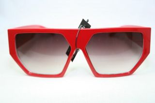   Design Sunglasses Geek Shades Nerd Rare Frame red Glasses Large 472