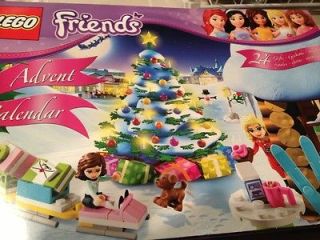   Lego Friends Holiday Girls 2012 Advent Calendar 3316 Nib LEGO Calender