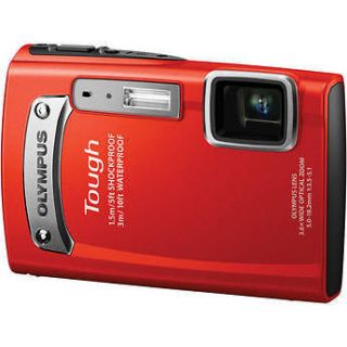 Olympus Tough TG 320 Digital Camera (Red)