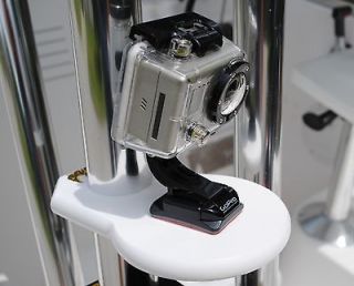 Boat Caddy or Shelf, Clamp on, Holds GoPro, Flip, GPS, Fish Finder 