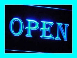 i019 b OPEN Shop cafe Bar Pub Business Neon Light Signs