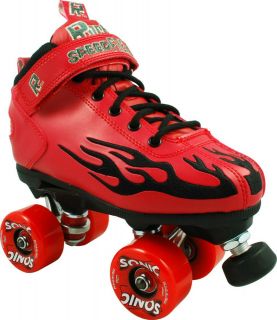 Outdoor Roller Skates Rock Flame Red Sonic Size 1 13