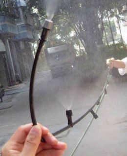 30m/100 watering Misting irrigation System 30nozzle mist sprinkler 