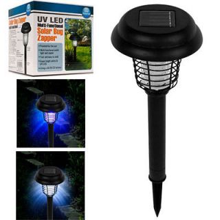   ZAPPER LIGHT GARDEN YARD LAWN OUTDOOR mosquitoes FLY INSECTS BUG MOTh
