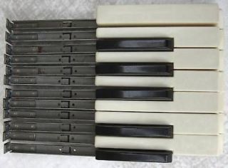 Hammond Organ Keys   One Octave B2 B3 M2 M3 A100 RT2 RT3 with High C 