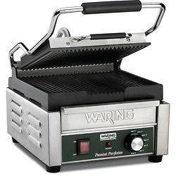Waring Panini Grill   Sandwich Maker   Ribbed Toaster