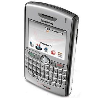 Verizon BlackBerry 8830 3G QWERTY Smartphone Silver World Phone Used 