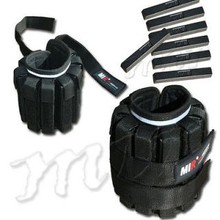 MIR 20LBS/pair Adjustable Solid Ankle/Wrist Weights New